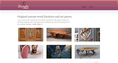 Desktop Screenshot of chrysaliswoodworks.com